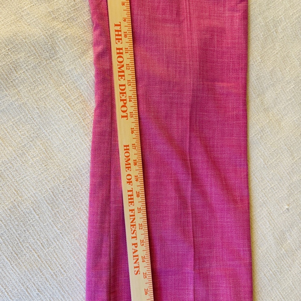Talbots Pink Wide Leg Women's Pants Lined Women’s Size 16 Spring Fun NEW - Picture 13 of 14